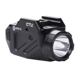 CTL Plus Tactical Light, Universal Fit, Rechargeable Battery, 1000 Lumens, Black 930-0026