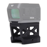 RFX45, Mount, Compatible with RFX45 Enclosed Emitter Optic, High Mount (Lower 1/3 Co-Witness) for Picatinny Rail, Black 982-0029