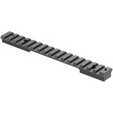 BackCountry, 1 Piece Base, Fits Remington 700 Long Action, #8-40 Screws, Matte Black 180951