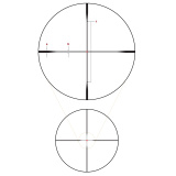 VX-6HD Gen2 Rifle Scope, 3-18X44mm, 30mm, CDS-SZL2, Firedot Duplex Reticle, Matte Finish, Black 184423