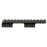 Open Range 3/8" Rimfire, One Piece Base, Matte Finish, Black 184809