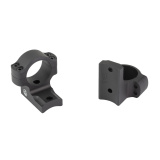 BackCountry, Rings, 1" Medium, 2 Piece, Fits Savage 10/110 Round Receivers, Matte Finish, Black 187352