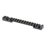 BackCountry, 1 Piece Cross Slot Base, Fits Browning X-Bolt Long Action, Black 188018