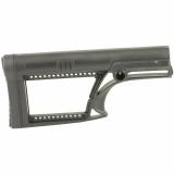 MBA-2 Skullation Fixed Stock, Fits AR-15 & AR-10 Rifle Length A2 Buffer Tube, Black MBA-2