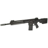 REPR MKII, Side Charge, Semi-automatic Rifle, AR, 308 Winchester/762NATO, 16.1" Cold Hammer Forged Spiral Fluted Barrel, Threaded 5/8x24, Black, B5 Systems Stock, Magpul MOE Plus Grip, LWRCI Skirmish Sights, ULTRA Muzzle Break, 30 Rounds, 1 Magazine, Amb