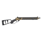 1895 Mad Pig Customs, Lever Action Rifle, 45-70 Government, 16.1" Threaded Barrel, 11/16x24 Thread Pitch, Cerakote Finish, Flat Dark Earth, Midwest Industries Stock, Extended MLOK Handguard, Ghost Ring Rear Sight, Adjustable Front Sight, Mad Pig Customs