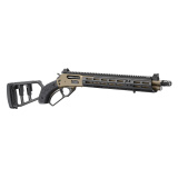 1895 Mad Pig Customs, Lever Action Rifle, 45-70 Government, 16.1" Threaded Barrel, 11/16x24 Thread Pitch, Cerakote Finish, Flat Dark Earth, Midwest Industries Stock, Extended MLOK Handguard, Ghost Ring Rear Sight, Adjustable Front Sight, Mad Pig Customs