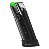 Glock 19 18rd Magazine| 9mm, Extended Fit, Fits GLOCK 19, Anti-Friction Coating, Black MGG191800A