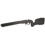Field Stock, Rifle Chassis, 6061 Aluminum Core, Overmolded Polymer Body, AICS Magazine Compatible, Black, Fits Savage Short Action 105828-BLK