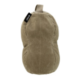Peanut, Waxed Canvas, Shooting Bag, Sand Fill, 10"x3.5"x5", Army Duck Canvas Construction, Grulla 108050-GRU