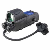 MOR PRO, Non Magnified Red Dot with Red Laser/IR, 1X30mm, 2.2 MOA Bullseye Reticle, Quick Detach, Fits Picatinny, Black 0687703