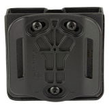 Double Pistol Magazine Pouch, Fits Sig P320, Black, Adjustable Retention, Includes 1.5" Belt Loop H10DMP-SG32-150
