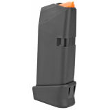 OEM Magazine, 9MM, 12Rd, Fits GLOCK 26, Cardboard Style Packaging, Black Finish, Orange Follower, Gen5 47702