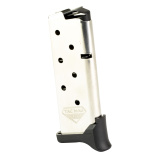 Magazine, 9mm, 7 Round, Fits Kimber Rapide Micro 9 Extended Finger Extension, Stainless 1200930A