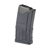 L5AWM, .223 Remington/5.56 NATO, 15 Rounds, Fits AR Rifles, Steel/Polymer Hybrid, Matte Finish, Opaque Black, 20 Round Body Style L5AWML-15-20-BLK