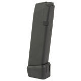 Magazine, 9MM, 20 Rounds, For GLOCK 17, Polymer Construction, Black GLK-A21
