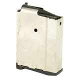 Magazine, 762x39, 10Rd, Fits Ruger Mini-30, Nickel RUG-11N