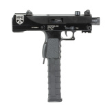 30T, Defender, Pistol, Semi-automatic, 9MM, 6" Barrel, Threaded Barrel, Steel, Black, Iron Sights, Safety Extension, 30 Rounds, 1 Magazine MPA30T