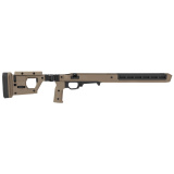 PRO 700L Stock, Fits Remington 700 Long Action, Billet Aluminum Construction Clad in Magpul Polymer, Fully Adjustable and Ambidextrous, Push Button Folding Stock, Fits Most Long Action AICS Pattern Magazines, Flat Dark Earth Finish MAG1002-FDE