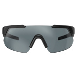 Defiant Eyewear, Black Frame with Gray/Red Polarized Lens MAG1044-1-001-1140