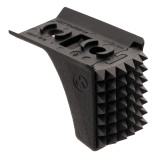 Barricade Stop, Hand Stop, Black, Fits M-LOK, Polymer, Removable Steel Plate Insert MAG1295-BLK