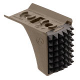 Barricade Stop, Hand Stop, Flat Dark Earth, Fits M-LOK, Polymer, Removable Steel Plate Insert MAG1295-FDE