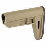 MOE TR Carbine Stock, Fits AR-15 with Mil-Spec Buffer Tube, Matte Finish, Flat Dark Earth MAG1444-FDE