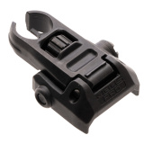 MBUS Pro, Hooded Front Sight, Tool-Less Elevation Adjustment, All Steel Construction, Fits Picatinny Rails, Flip Up, Black MAG1518-BLK