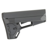 Adaptable Carbine/Storage Stock, Fits AR-15, Mil-Spec, Gray Finish MAG370-GRY