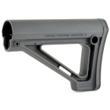 MOE Fixed Carbine Stock, Fits AR Rifles, Mil-Spec, Grey Finish MAG480-GRY