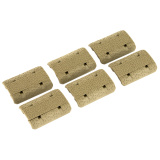 M-LOK Rail Covers, Flat Dark Earth Finish, Type 2Rail Cover, 1 Slot, Fits M-LOK MAG603-FDE