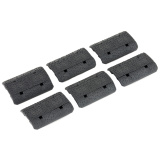 M-LOK Rail Covers, Gray Finish, Type 2 Rail Cover, 1 Slot, Fits M-LOK MAG603-GRY