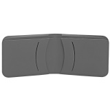DAKA Bifold Wallet, Gray, 4.125" x 3.05", Polymer MAG906-023
