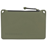 DAKA Window Pouch, Small, 6"x9", OD Green Polymer Fabric, Window for Easy Organization MAG994-315