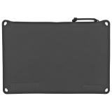 DAKA Window Pouch, Large, 9"x13", Black Polymer Fabric, Window for Easy Organization MAG996-001