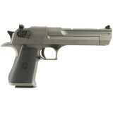 Desert Eagle MK19, Semi-automatic Pistol, 44 Magnum, 6" Barrel, Steel Frame, Tungsten Finish, Rubber Grips, Fixed Sights, 8Rd, 1 Magazine DE44CATU