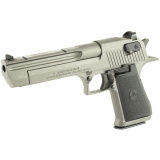 Desert Eagle MK19, Semi-automatic Pistol, 44 Magnum, 6" Barrel, Steel Frame, Tungsten Finish, Rubber Grips, Fixed Sights, 8Rd, 1 Magazine DE44CATU