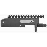 Switchbolt Match Receiver, Semi-automatic, Action Only, 22 LR, Hard Coat Anodized Black Finish, Integral Picatinny Rail for Optics, Includes V-Block, Screws, Trigger Pins, and Buffer Pin SS1022LR