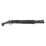 990 Aftershock SFX, Pistol-Grip Shotgun, Semi-Automatic, 12 Gauge, 3" Chamber, 18.5" Barrel, Integrated Heat Shield, Fixed Choke, Matte Blued Finish, Black Furniture, AfterShock Grip, Winged Front Fiber Optic, Optic-Ready with Shield RMSc Footprint, 5 Ro