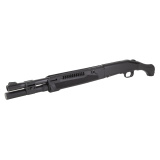 990 Aftershock SFX, Pistol-Grip Shotgun, Semi-Automatic, 12 Gauge, 3" Chamber, 18.5" Barrel, Integrated Heat Shield, Fixed Choke, Matte Blued Finish, Black Furniture, AfterShock Grip, Winged Front Fiber Optic, Optic-Ready with Shield RMSc Footprint, 5 Ro