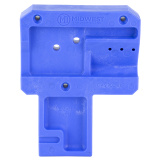 Lower Receiver Block, Polymer Construction, Fits 223 Remington/556NATO Receivers, Blue MI-LRB