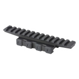 MK2, Mount, Fits 1913 Picatinny Rail Riser, 13 Slot, Anodized Finish, Black MI-MK2-R13