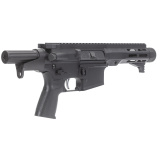 MD15, Semi-automatic, Pistol, 556NATO, 5.5" Barrel, Anodized Finish, Black, Maxim Defense HATEBRAKE, M-LOK Free Float Handguard, ALG Combat Trigger, Reptilia Grip, 20 Rounds, 1 Magazine MXM-48581