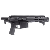 MD15, Semi-automatic, Pistol, 556NATO, 5.5" Barrel, Anodized Finish, Black, Maxim Defense HATEBRAKE, M-LOK Free Float Handguard, ALG Combat Trigger, Reptilia Grip, 20 Rounds, 1 Magazine MXM-48581
