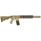 SDX-510, Semi-automatic Rifle, SBR, 556NATO, 10.3" Barrel, Anodized Finish, Flat Dark Earth (Arid), M-Lok Compatible Handguard, B5 Bravo Stock, 30 Rounds, 1 Magazine, Includes DSX-D Suppressor MXM-49786