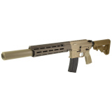 SDX-510, Semi-automatic Rifle, SBR, 556NATO, 10.3" Barrel, Anodized Finish, Flat Dark Earth (Arid), M-Lok Compatible Handguard, B5 Bravo Stock, 30 Rounds, 1 Magazine, Includes DSX-D Suppressor MXM-49786