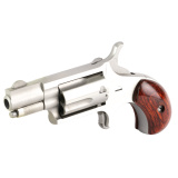 NAA Mini Belt Buckle Revolver | 22LR, 1 1/8" Barrel, 5 Shot Cylinder w/ Oval/Enclosed Belt Buckle