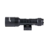 LGL-160-T, Rifle Mounted Light, Mounts to Picatinny Rails, Matte Finish, Black, 800 Lumens, 100,000 Candela, Includes Pressure Switch, Tail Cap Switch and Picatinny Mount LGL-160-T