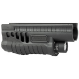 SFL-11GL, Nightstick Flashlight/Laser Combo, Green Laser, Fits Mossberg 500/590/Shockwave, Black, Includes 2 CR123A SFL-11GL