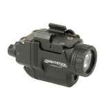 TCM-365-GL, Pistol Mounted Light/Laser Combo, Fits Short Rail Handguns, Anodized Finish, Black, 650 Lumens, 4,612 Candela, Green Visible Laser TCM-5B-GL